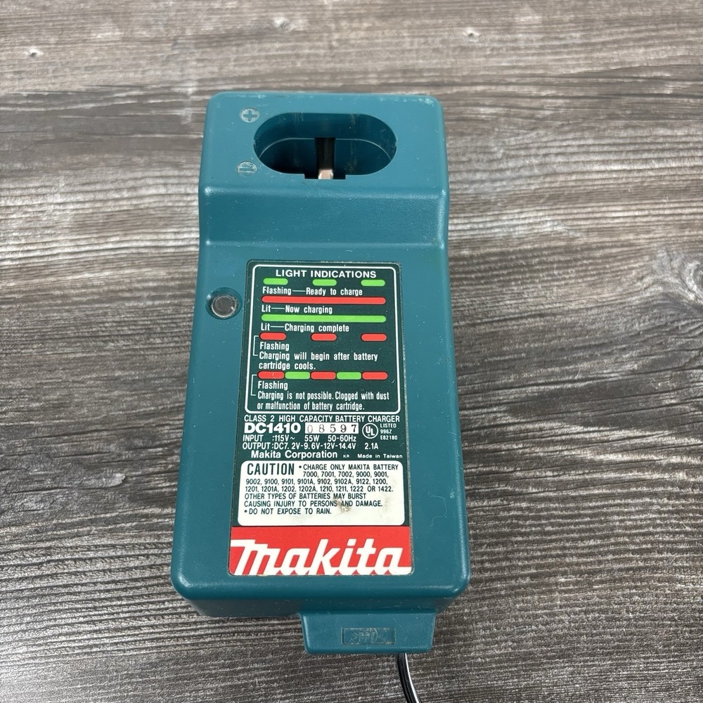 Genuine Makita DC1410 High‎ Capacity Battery Charger Makita Charger